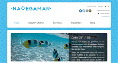 Desktop Screenshot of navegamar.com